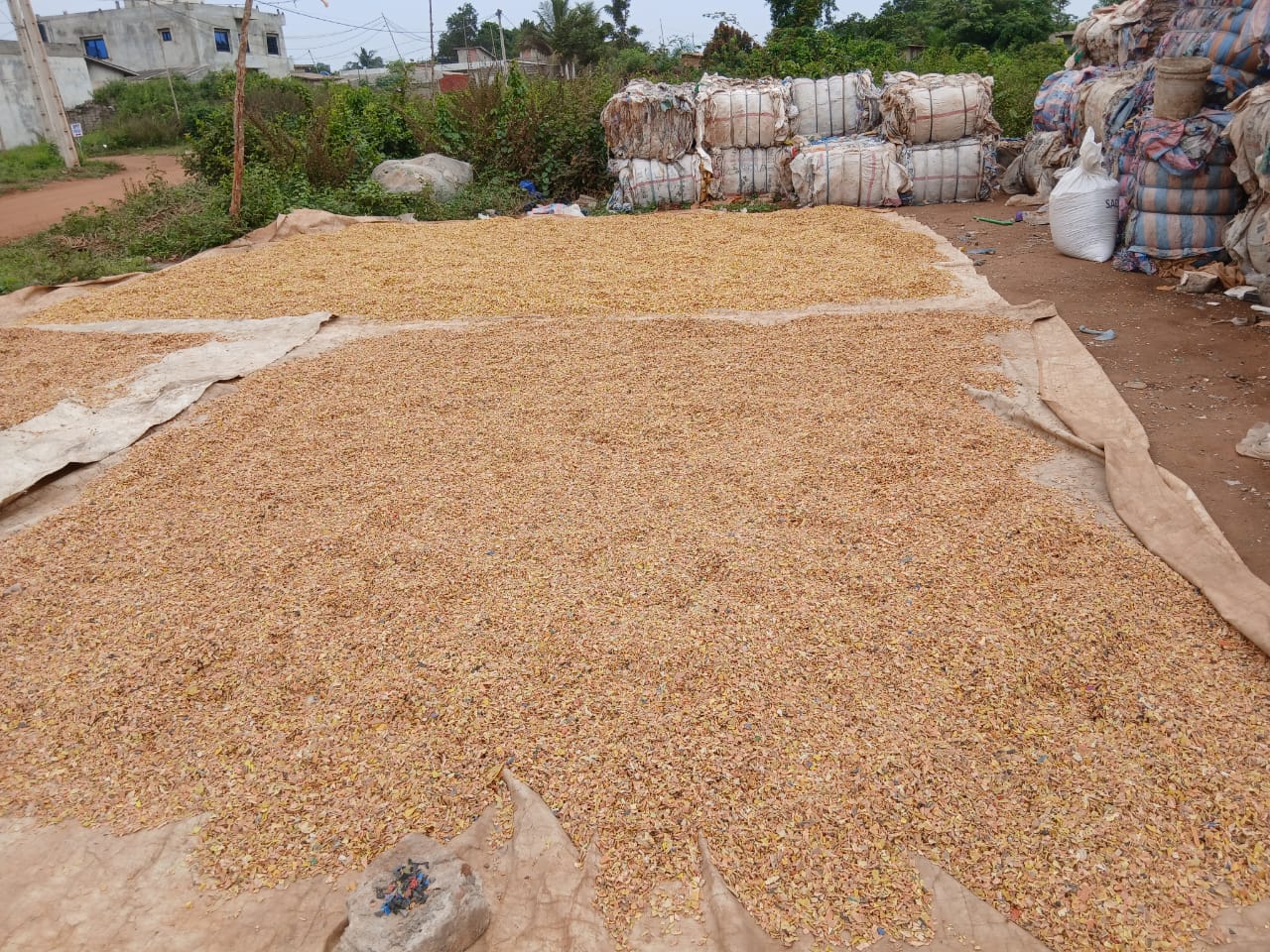 Déchets reçus en centre de tri